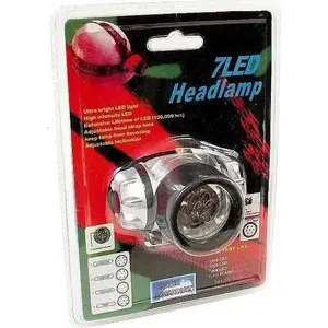 Фонарь налобный Adar LED модель 5906245333765 — компактный перезаряжаемый налобный светильник