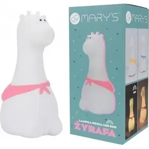 Nakts lampa Plexido LED RGB žirafe — bērnu naktsgaisma, krāsu maiņa