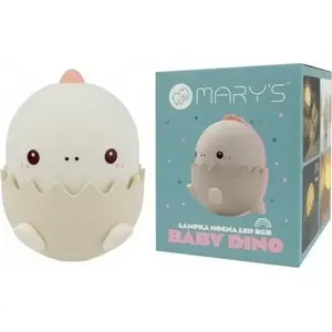 Nakts lampa Plexido Lampka nocna LED baby dino różowy — LED bērnu nakts lampa, rozā