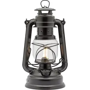 Feuerhand LED laterna Baby Special 276 — matēti melna, LED apgaismojums, kompakts pārnēsājams