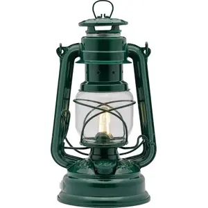 Lukturis Feuerhand LED Baby Special 276, sūnu zaļš, modelis 276-LED-GRUN, ar LED un bateriju barošanu