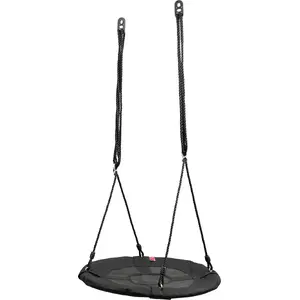 MODECOM MODECOM KREA Black Swing, D70 CM — griestu/lauka lampa ar abažūru ø70 cm