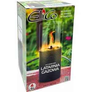 Gāzes laterna Elico FM-HT-700 ar 190 g kasetni (butāns/propāns)