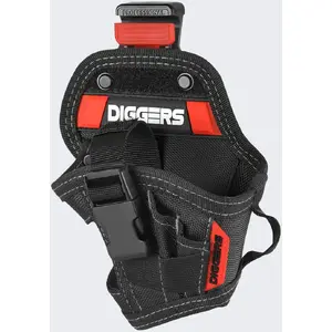Instrumentu maciņš Rosfix Mala Kabura Diggers Quick Click BLACK DK606