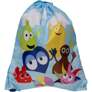 Drawstring gym bag 35 x 45 cm, spinmaster BABBLARNA — lightweight fabric sports sack