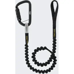 Tool tether Petzl Tooleash, for tools up to 5 kg, black