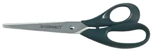 Scissors Q-Connect KF01227 Art & Craft / Office straight cut, 210 mm, black metallic
