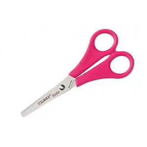 Children's scissors DAHLE Kids pink — safety scissors for kids, rounded tips, small-size handles