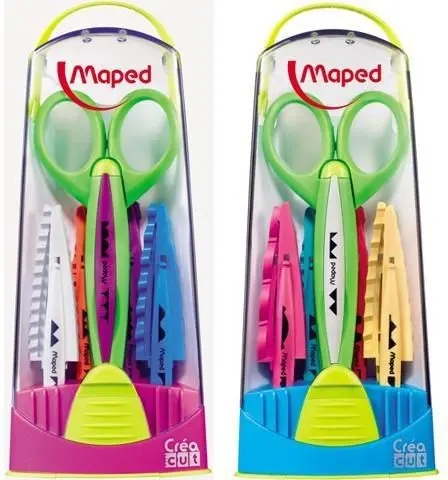 Maped Art & Craft figure-cut scissors set Photo 6