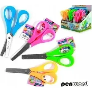 School scissors set TEKA 24 pcs — basic student scissors pack