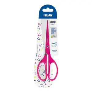 Scissors Milan BWM10425P — Office/Stationery straight-cut, single, 170 mm, pink