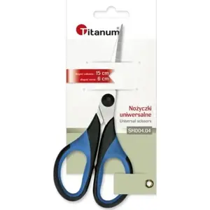 Scissors Titanum 15 cm model 385113 — Titanum precision cutting scissors 15 cm