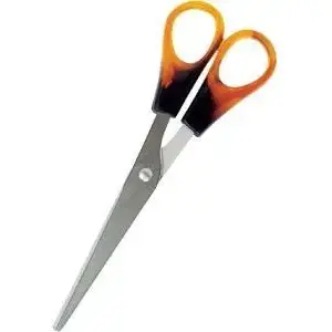 Scissors Grand model GR-3625 16 cm, weight 6.25 g, amber handle