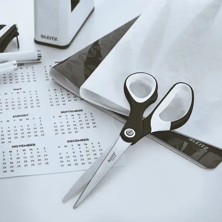 Leitz WOW Titanium Office Scissors 205 mm Photo 2