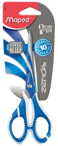 Office scissors Staples Maped 596110, straight cut, single, 170 mm, grey