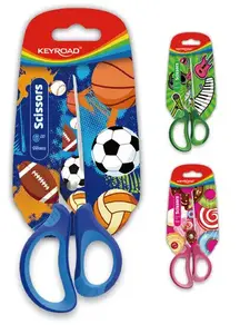 Scissors Keyroad KR971675 Art & Craft scissors, straight cut, single, multicolour, for children