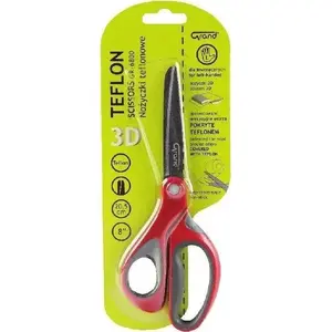 Left-handed scissors Grand Soft Teflon coating model 481348 — ergonomic handles, precision blades