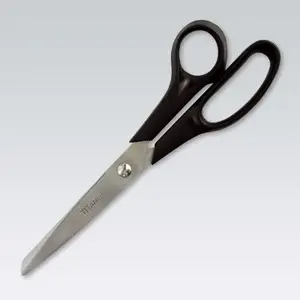 Office scissors Titanum S02024 black — Titanum precision cutting scissors