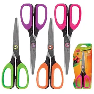 School scissors Easy 15 cm pink model 234016