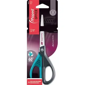 Scissors Maped Essentials 17 cm Green Decorative handles — Maped 540881