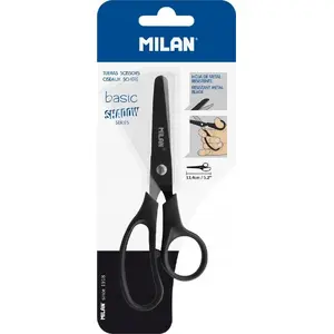 Scissors TEKA Shadow MILAN — school scissors, model 616329, compact size