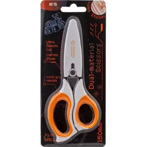 School scissors STARPAK Hello Mars 15 cm – blunt-tip scissors for students