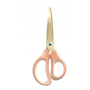 Scissors Keyroad Metallic 15.5 cm with titanium coating, mixed colors, display pack