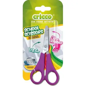 School scissors Cricco for left-handed users 13.5 cm CRICCO