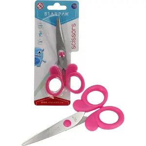 School and office scissors STARPAK 13.5 cm, model 491976