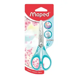 Stationery scissors Maped 464411 Universal straight cut, 130 mm, single, assorted colours