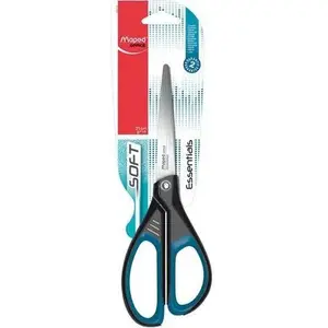 Scissors Maped Essentials Soft 21 cm — Maped 175507, 21 cm blade length, soft-grip handles