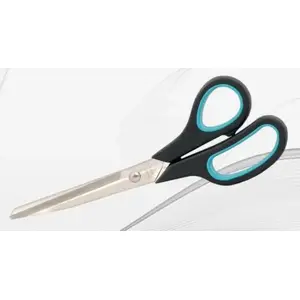 Office scissors Tetis GN250-D — standard cutting tool, compact size