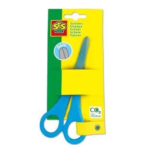 Children's right-handed scissors SES Creative — straight cut, single piece, suitable for kids