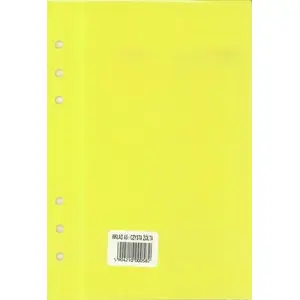 Organizer refill A5 Antra model 270053 — plain yellow sheets