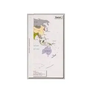 Organizer refill A5 Antra — map of Poland insert, pocket-size A5 sheet for organizer