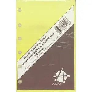 Organizer insert Antra K, washable yellow, model 270075 — compartmented storage insert