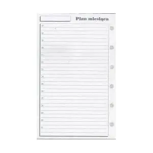 Organizer insert Antra K Plan miesiąca 270080 — monthly planner refill