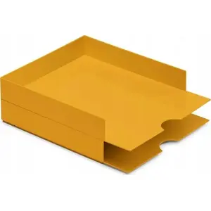 Uzglabāšanas konteineri Moxom Modular Letter Tray komplekts 320×260×60 mm, 2 gab., dzeltena
