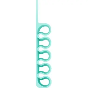 Desk Silicone Organizer Hurtel model 9145576281802 mint — silicone office desk organizer