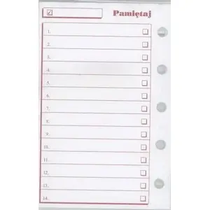 Organizer insert M Antra Wkład do organizera M — Antra 270100