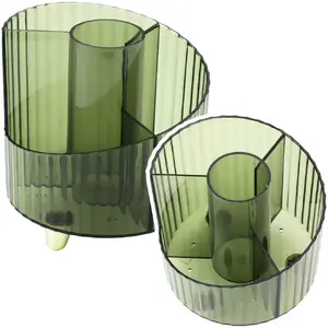 Desk Organizer Lean model 21714 transparent green — stationery and school supply holder