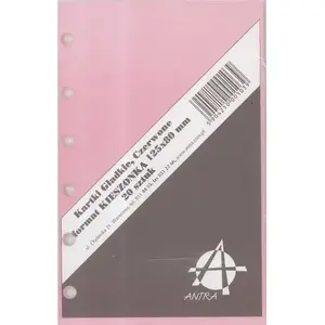 Organizer insert Antra model 270076 — fabric insert K, red