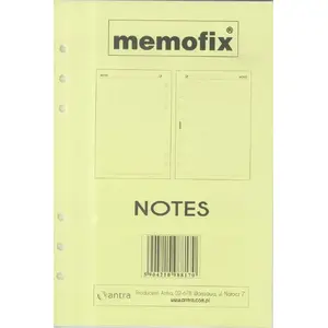 Organizatora ieliktnis Antra MEM/A5 Notes (270059) — A5 piezīmju lapas priekš gredzena organizatora