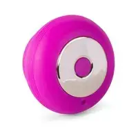 Facial cleansing vibrating brush RIO FADM — pink, circular rotation, battery-powered