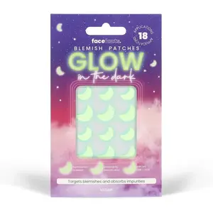 Milton FACE FACTS Пластыри от прыщей Glow-in-the-Dark — 24 гидроколлоидных пластыря, 1 уп.