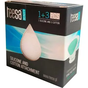 Replacement Brush Head TEESA TSA0503 — Silicone and Cotton Attachment for Electric Toothbrush