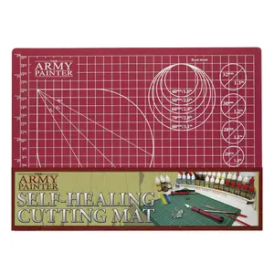 Cutting mat Army Painter TL5049P — PVC, 300 × 220 × 3 mm, red