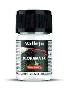 Hobby paint medium/additive VALLEJO 26.591 — 35 ml plastic bottle, transparent