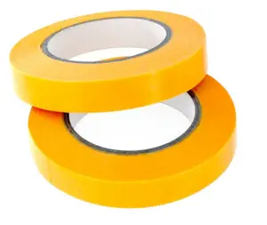 Krāsošanas līmlente VALLEJO T07006 — dzeltena, 18 m × 10 mm, priekš plastmasas, iekštelpās/ārtelpās