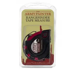 Tape measure Army Painter TL5047P — 3 m length, Black/Red/Yellow
